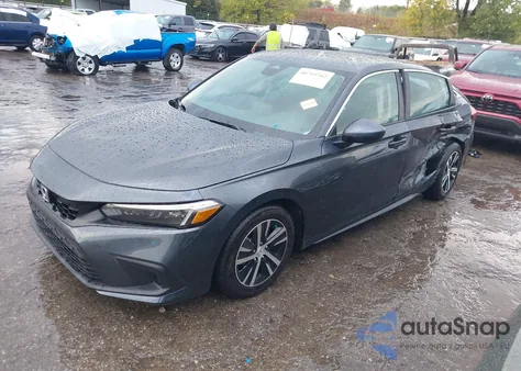 2024 Honda Civic Lx из США, поврежденный, VIN 19XFL2H51RE037365